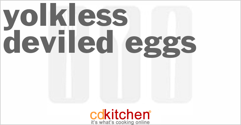 Yolkless Deviled Eggs - CDKitchen.com