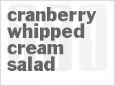 Cranberry Whipped Cream Salad