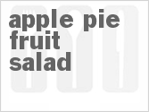 recipe for apple pie fruit salad