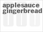 recipe for applesauce gingerbread