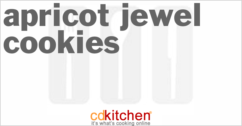 Apricot Jewel Cookies - CDKitchen.com