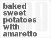 recipe for baked sweet potatoes with amaretto