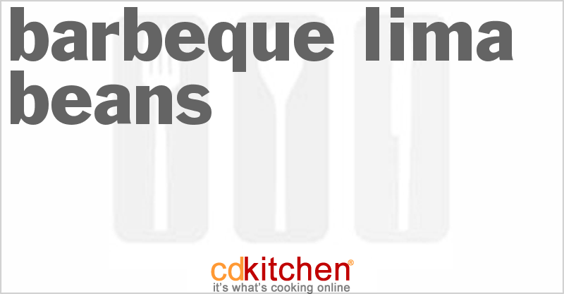 Barbeque Lima Beans - CDKitchen.com