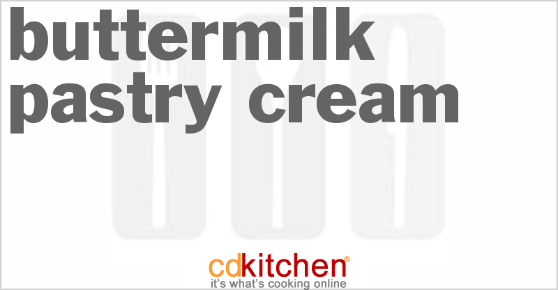 Buttermilk Pastry Cream - CDKitchen.com