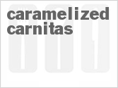 recipe for caramelized carnitas