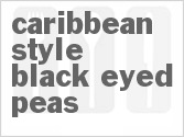 recipe for caribbean-style black-eyed peas