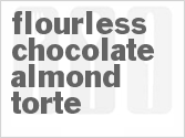recipe for flourless chocolate almond torte