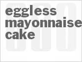 recipe for eggless mayonnaise cake
