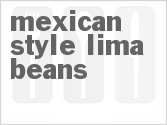 recipe for mexican-style lima beans