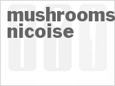 recipe for mushrooms nicoise