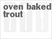 recipe for oven-baked trout