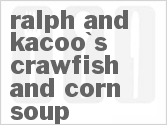 recipe for copycat ralph and kacoo's crawfish and corn soup
