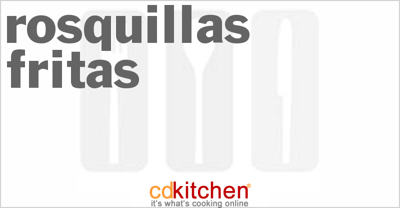 Rosquillas Fritas - CDKitchen.com