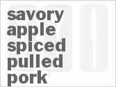 recipe for slow cooker savory apple-spiced pulled pork