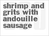 recipe for shrimp and grits with andouille sausage