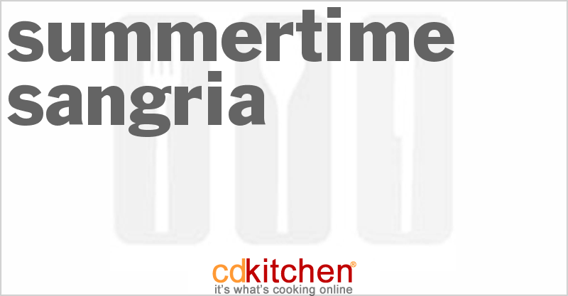Summertime Sangria - CDKitchen.com
