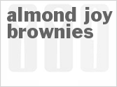 recipe for almond joy brownies