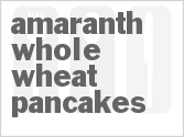 recipe for amaranth whole wheat pancakes