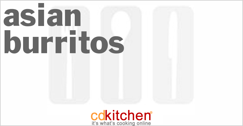 Asian Burritos - CDKitchen.com