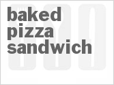 recipe for baked pizza sandwich