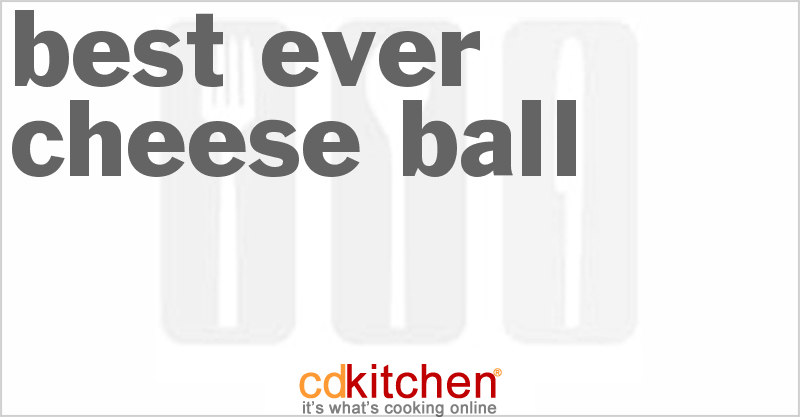 Best-Ever Cheese Ball - CDKitchen.com