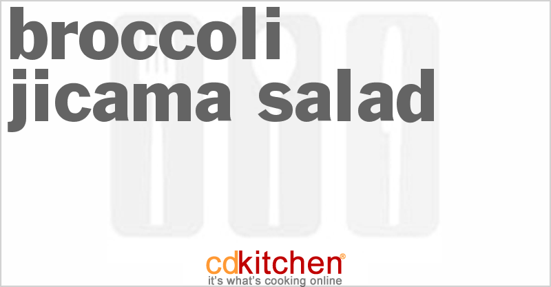 Broccoli-Jicama Salad - CDKitchen.com