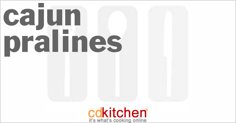 Cajun Pralines - CDKitchen.com