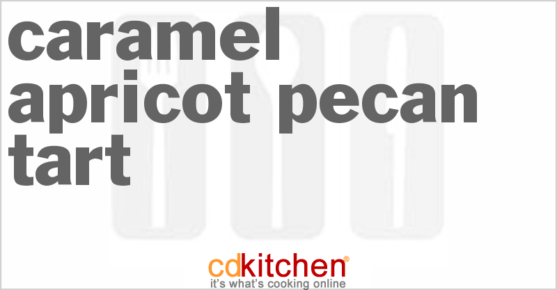 Caramel Apricot Pecan Tart - CDKitchen.com