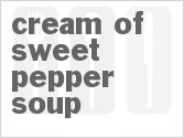 recipe for cream of sweet pepper soup