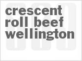 recipe for crescent roll beef wellington