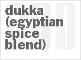 recipe for dukka (egyptian spice blend)