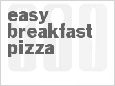 recipe for easy breakfast pizza