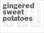 recipe for gingered sweet potatoes
