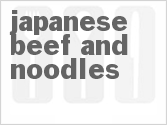 recipe for japanese beef and noodles