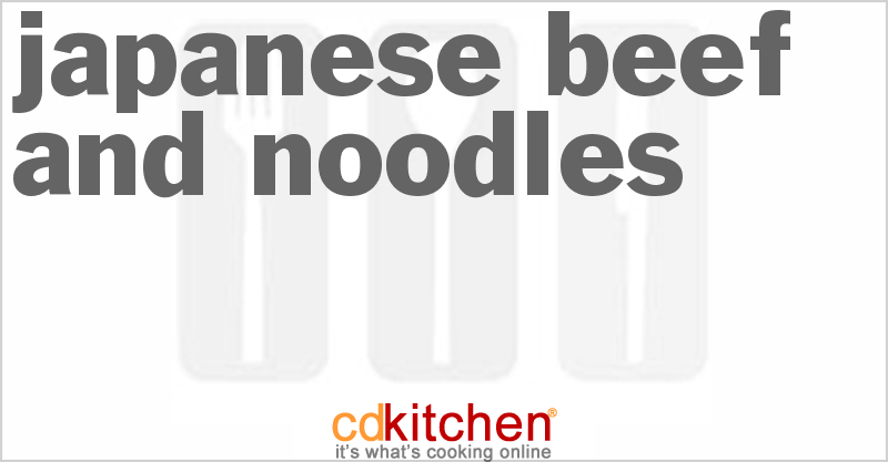 japanese-beef-and-noodles-recipe-cdkitchen