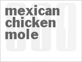recipe for mexican chicken mole