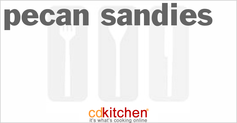 Pecan Sandies - CDKitchen.com
