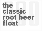 recipe for the classic root beer float
