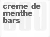 Creme de Menthe Bars