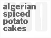 recipe for algerian spiced potato cakes