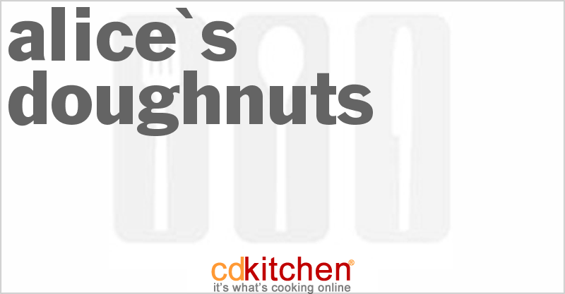 Alice's Doughnuts - CDKitchen.com