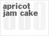 recipe for apricot jam cake
