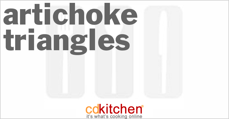 Artichoke Triangles - CDKitchen.com