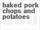 recipe for baked pork chops and potatoes