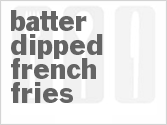 recipe for batter dipped french fries