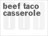 recipe for beef taco casserole