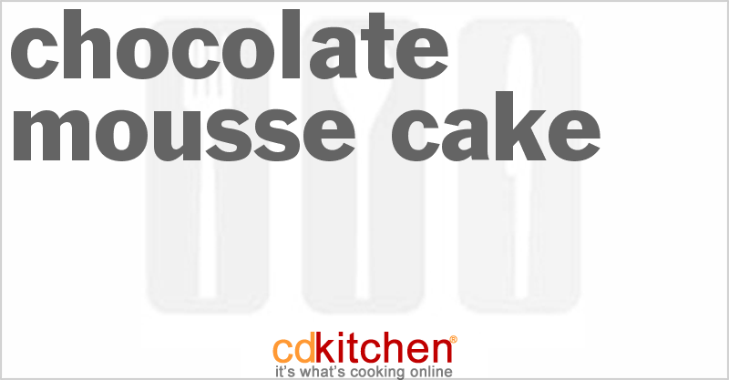 Chocolate Mousse Cake - CDKitchen.com