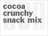 recipe for cocoa crunchy snack mix