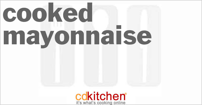 Cooked Mayonnaise - CDKitchen.com