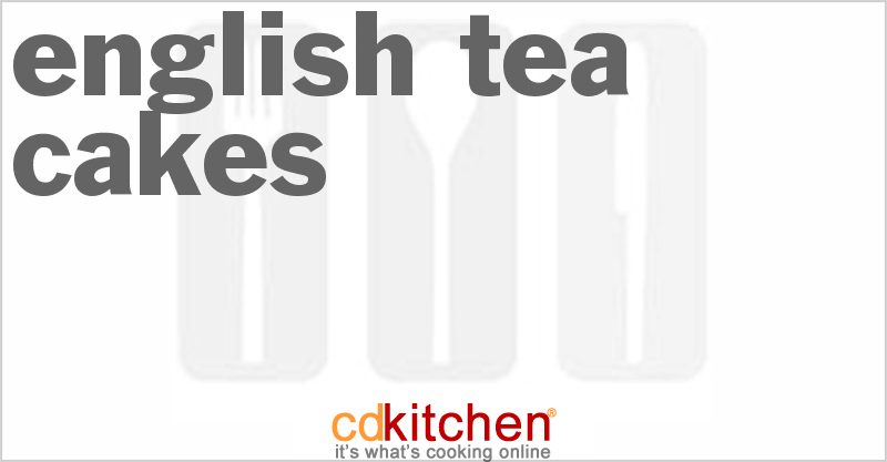English Tea Cakes - CDKitchen.com
